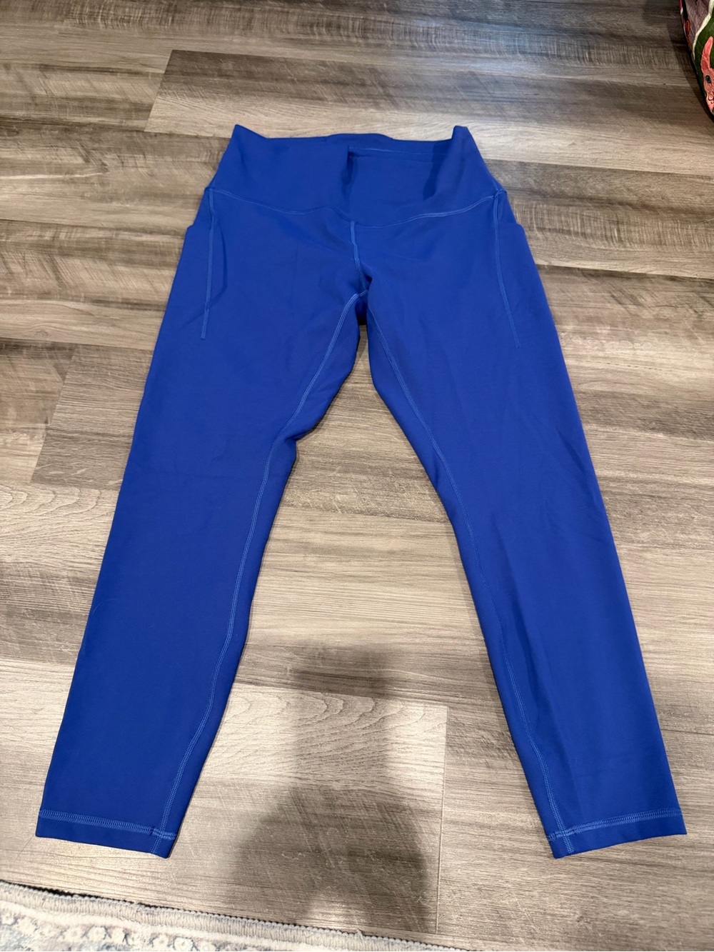 Lululemon Wunder Train High-Rise Tight with Pockets 25 Vibrant Dark Blue Size 12